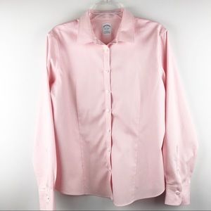 Brooks Brothers | Pink Stripe Oxford Shirt